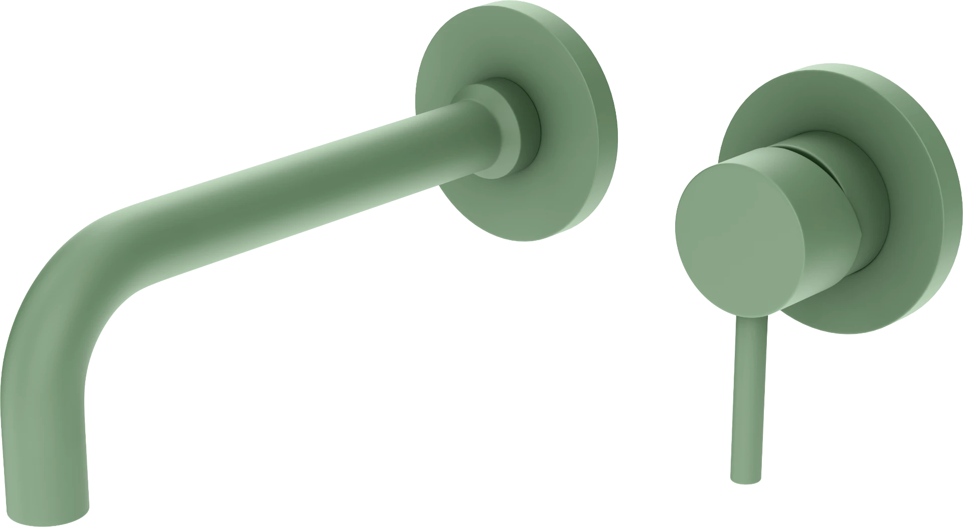 NIOM Single lever concealed Basin mixer - Forest Green - Green - Sez Industries