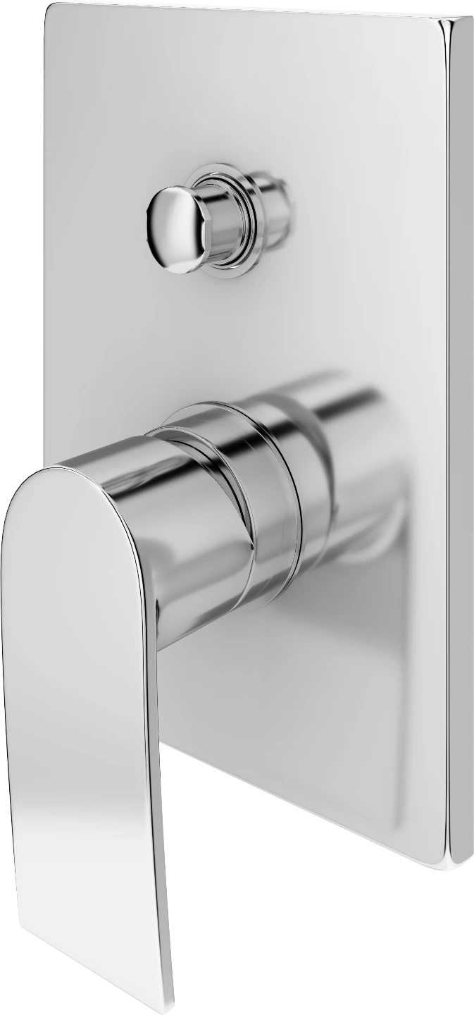 NEBULA Single lever concealed shower mixer - Crystal Crome view 2