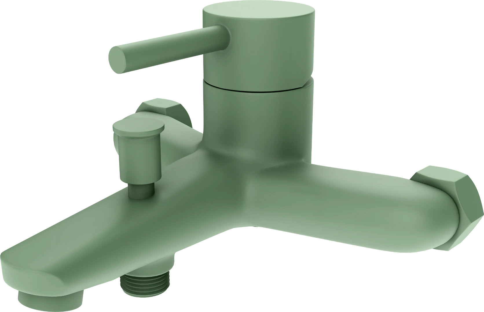 NIOM Single lever Bath / shower mixer - Forest Green - Green - Sez Industries