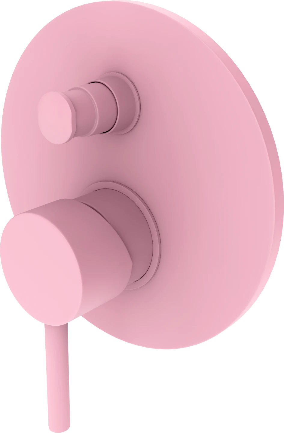 NIOM Single lever concealed shower mixer - Blush Pink view 2