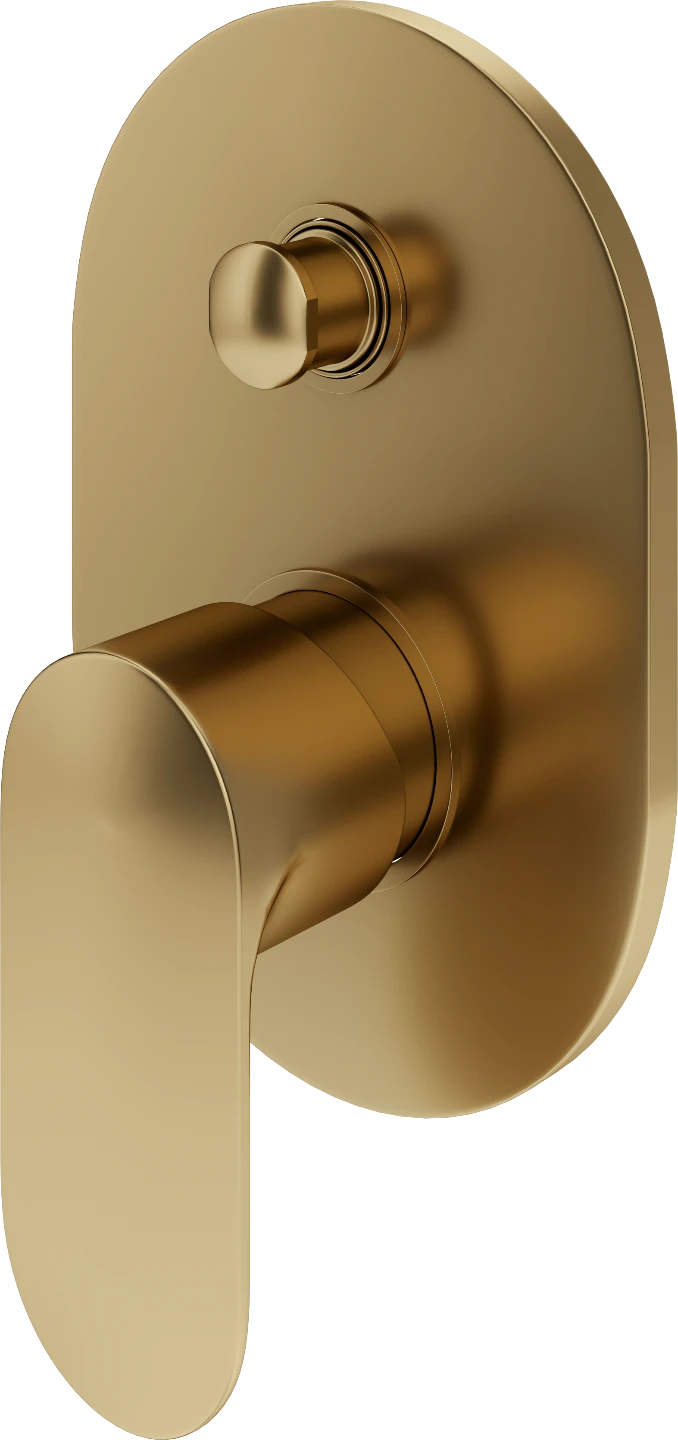 HELIOS Single lever concealed shower mixer - Imperial Gold view 2