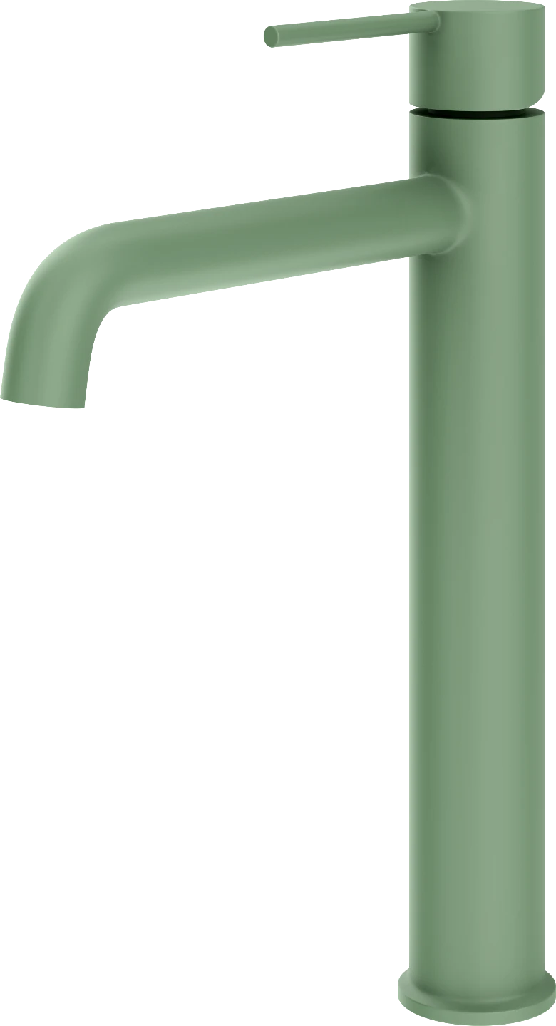NIOM Single lever Basin mixer (Tall) - Forest Green - Green - Sez Industries