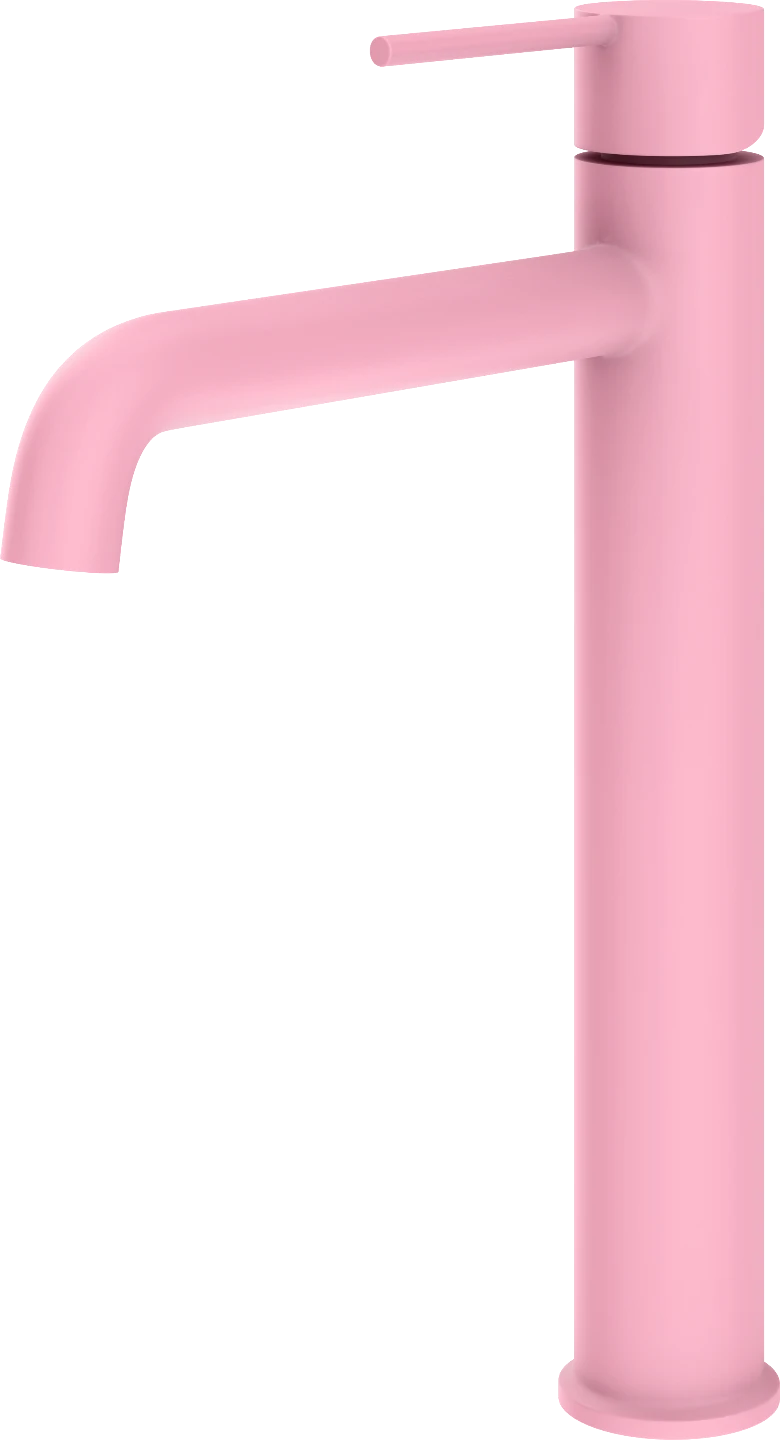 NIOM Single lever Basin mixer (Tall) - Blush Pink - Pink - Sez Industries